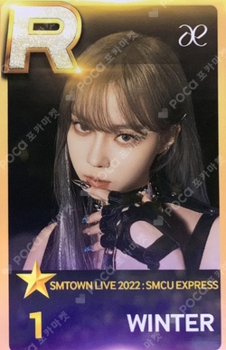 SMTOWN LIVE 2022 : SMCU EXPRESS  HUMAN CITY SUWON SUPERSTAR SMTOWN photocard
