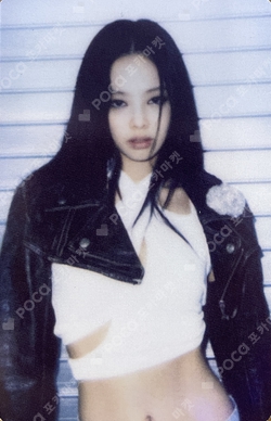 Pocamarket, BLACKPINK JENNIE BORN PINK BLACK ver. K-pop Photocard
