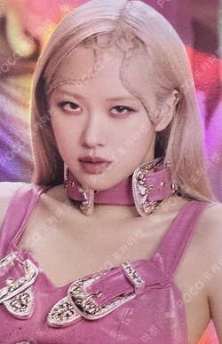 Pocamarket, BLACKPINK ROSE BORN PINK PINK ver. K-pop Photocard