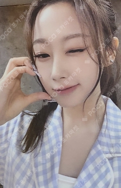 2022 PINK CHRISTMAS PHOTO CARD RANDOM PACK photocard