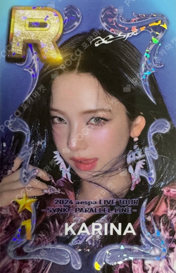 2024 aespa LIVE TOUR SYNK : PARALLEL LINE SUPERSTAR SMTOWN photocard