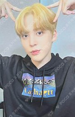 ateez ユノ FEVER part.3 applemusic トレカ Pocamarket, ATEEZ YUNHO ZERO : FEVER Part.3 APPLEMUSIC K-pop Photocard