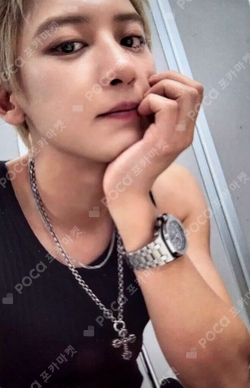 Pocamarket, EXO CHANYEOL Upside Down QQ MUSIC K-pop Photocard