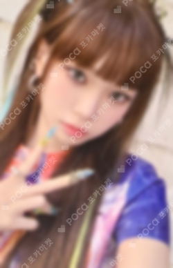 Pocamarket, LE SSERAFIM KIM CHAEWON CRAZY KTOWN4U K-pop Photocard