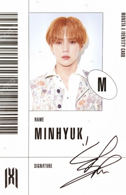 Pocamarket, MONSTA X MINHYUK FOLLOW - FIND YOU K-pop Photocard