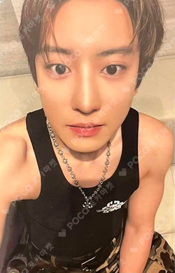 Pocamarket, EXO CHANYEOL Black Out QQ MUSIC K-pop Photocard