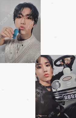 Stray kids ハン Christmas evel hottracks Stary Kids skz Christmas EveL Hottracks pob Photocard Photo