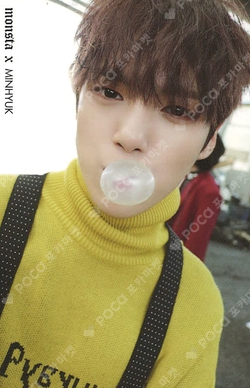 K-POP・アジア MONSTAX MINHYUK NFL SELFIE PHOTOCARD SET Pocamarket, MONSTA X MINHYUK NFL K-pop Photocard
