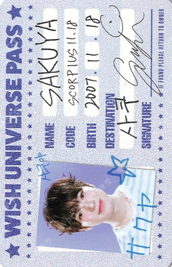 Pocamarket, NCT SAKUYA 2025 SEASON'S GREETINGS K-pop Photocard