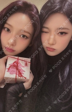 2024 PINK CHRISTMAS PHOTO CARD RANDOM PACK photocard