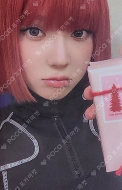 2024 PINK CHRISTMAS PHOTO CARD RANDOM PACK photocard