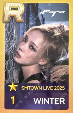 SMTOWN LIVE 2025 in SEOUL SuperStarSMTOWN photocard