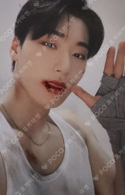 ATEEZ サン ポラロイド チェキ OUTLAW SAN ATEEZ THE WORLD EP.2:OUTLAW POB Lucky draw photocard