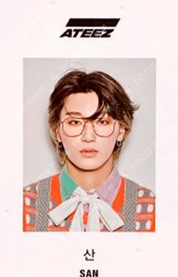 Pocamarket, ATEEZ SAN 2020 SEASON'S GREETINGS K-pop Photocard