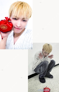 ATEEZ ホンジュン Hongjoong ポラロイド トレカ ポラ ⑨ Pocamarket, ATEEZ HONGJOONG Destiny's Memories POLAROID SET