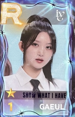 IVE THE 1ST WORLD TOUR SHOW WHAT I HAVE SuperStar STARSHIP photocard