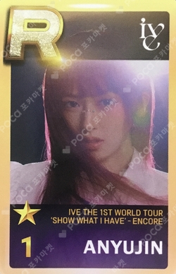IVE THE 1ST WORLD TOUR SHOW WHAT I HAVE – ENCORE SuperStar STARSHIP photocard