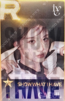 IVE THE 1ST WORLD TOUR SHOW WHAT I HAVE SuperStar STARSHIP photocard