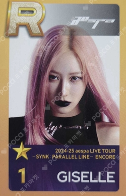 Pocamarket, aespa GISELLE Drama Sequence ver. K-pop Photocard