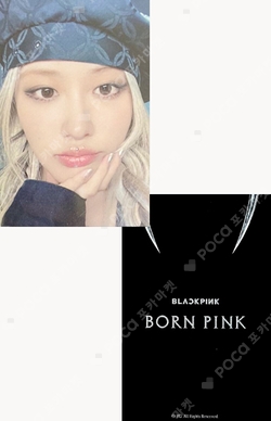 Pocamarket, BLACKPINK ROSE Pink Venom BROADCAST K-pop Photocard