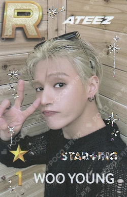 ATEEZ superstar summer festa トレカ ウヨン ATEEZ superstar summer festa PVC トレカ ウヨン