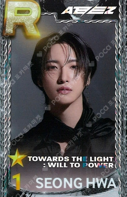 アイドルグッズ ATEEZ - ATEEZ SEONGHWA KCON photo rare ATEEZ SEONGHWA KCON JAPAN 2023 Roulette-winning Limited