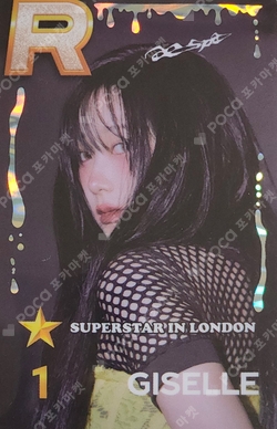 SUPERSTAR in LONDON photocard