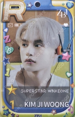 タレントカード ZEROBASEONE ZB1 SUPERSTAR WAKEONE SUPERSTAR WAKEONE