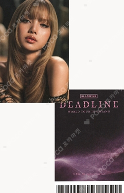 Pocamarket, BLACKPINK LISA Lalisa Ktown4U K-pop Photocard