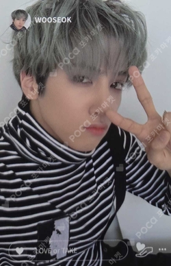 Pocamarket, PENTAGON WOOSEOK IN:VITE U YGLOBAL MUSIC K-pop Photocard