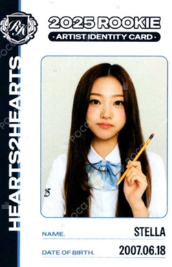 TELECA COLLECTION CARD 2025 K-POP ROOKIE RARE photocard