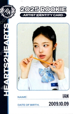 TELECA COLLECTION CARD 2025 K-POP ROOKIE RARE photocard