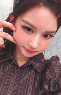 Pocamarket, NMIXX SULLYOON Blue Valentine MAKESTAR K-pop Photocard