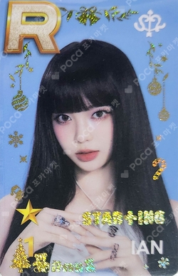 SUPERSTAR POP-UP STAR+ING : Christmas Bear WINTER PACKAGE photocard