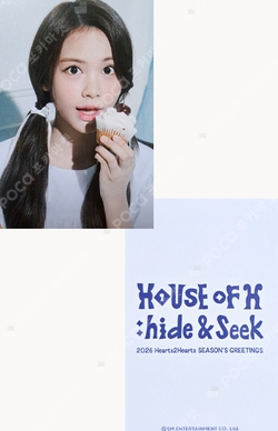 2026 Hearts2Hearts SEASON'S GREETINGS VIDEO EDITION YES24 photocard