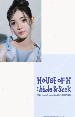 2026 Hearts2Hearts SEASON'S GREETINGS VIDEO EDITION YES24 photocard
