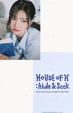 2026 Hearts2Hearts SEASON'S GREETINGS VIDEO EDITION YES24 photocard