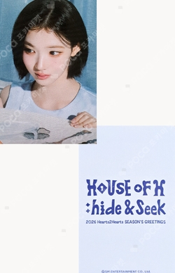 2026 Hearts2Hearts SEASON'S GREETINGS VIDEO EDITION YES24 photocard