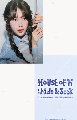2026 Hearts2Hearts SEASON'S GREETINGS VIDEO EDITION YES24 photocard