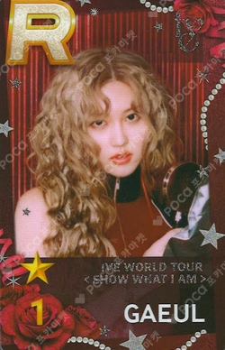 IVE WORLD TOUR [SHOW WHAT I AM] SuperStar STARSHIP photocard