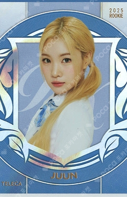 TELECA COLLECTION CARD 2025 K-POP ROOKIE SSP photocard