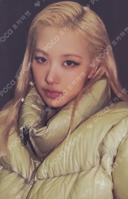 Pocamarket, BLACKPINK ROSE rosie TOWER RECORDS K-pop Photocard