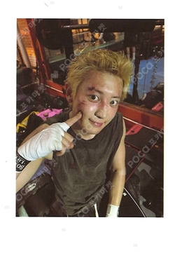 Pocamarket, EXO CHANYEOL Black Out QQ MUSIC K-pop Photocard