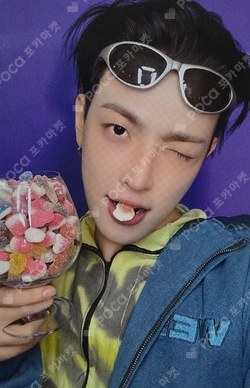 Pocamarket, ATEEZ HONGJOONG Perrier K-pop Photocard