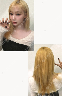 2023 PINK CHRISTMAS ACRYLIC TURNING STAND SET photocard