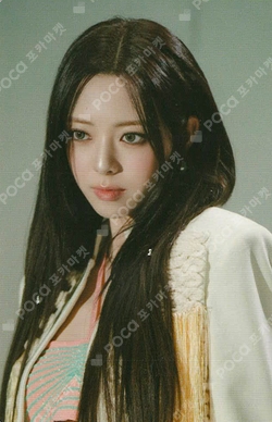 ITZY MOTTO サノク 2週目 ユナ トレカ SBS Pocamarket, ITZY YUNA Motto POP-UP STORE TRADING CARD K-pop Photocard