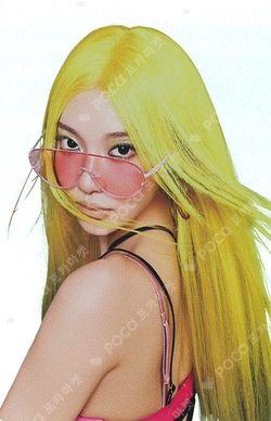 aespa WEEK - MAKE IT LEMONADE POSTCARD + HOLOGRAM PHOTO CARD SET LEMONADE Ver. photocard