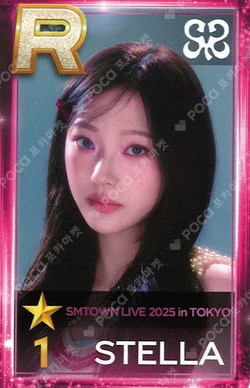 SMTOWN LIVE 2025 in TOKYO SuperStarSMTOWN photocard